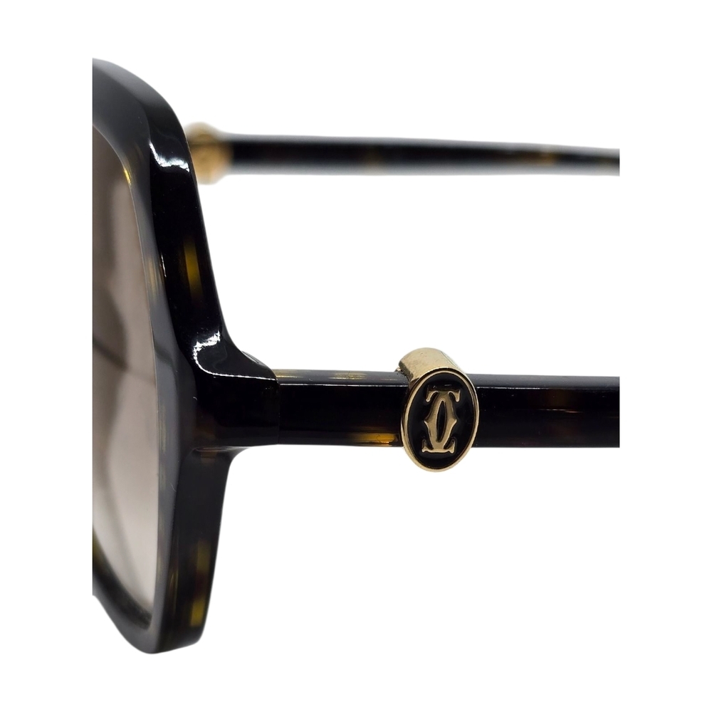 Cartier Brown Gradient Sunglasses - Picture 5 of 9